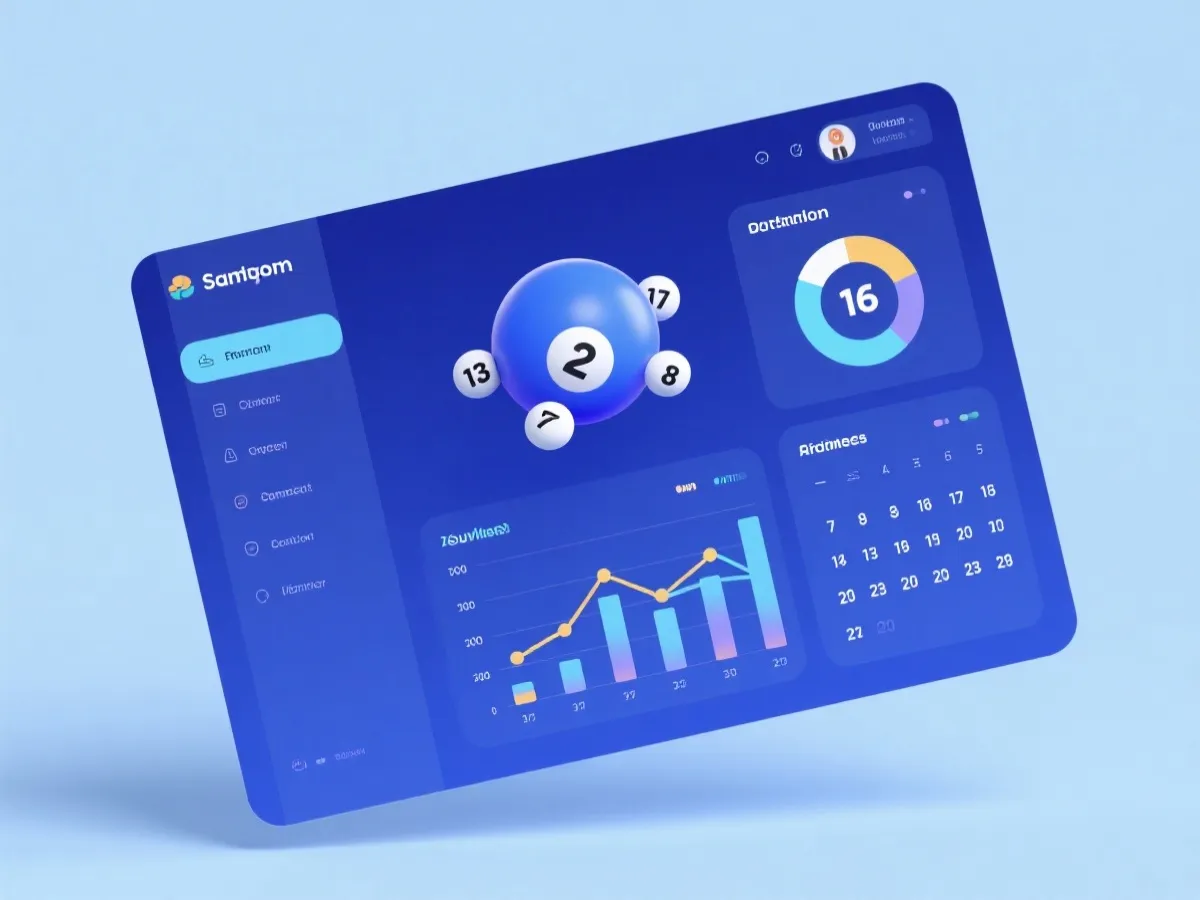 开奖数据查询与趋势分析示意图