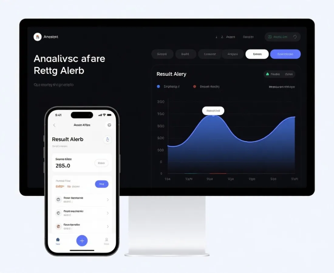 移动端开奖提醒与数据浏览工具示意图