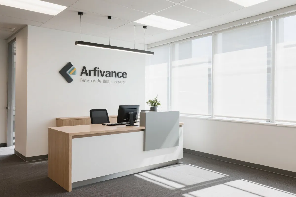 企业服务与办公环境示意图